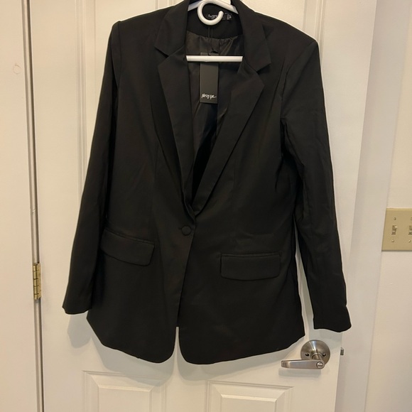 Nasty Gal Classic Black Blazer